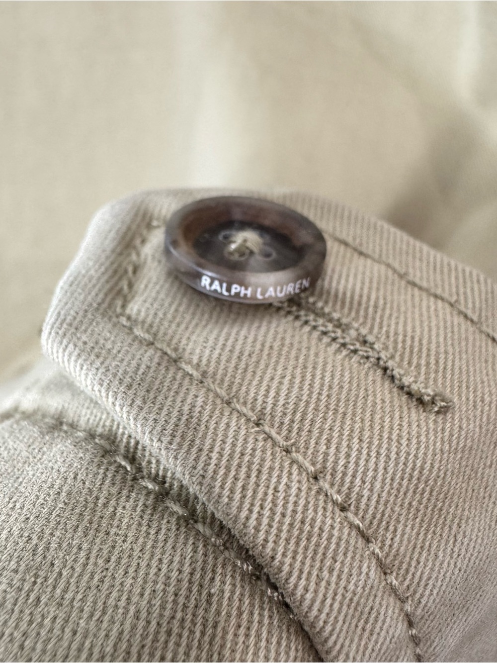 Vintage Polo Ralph Lauren Tan Harrington Jacket Coat Plaid Lined Men's M Golf - Picture 6 of 10